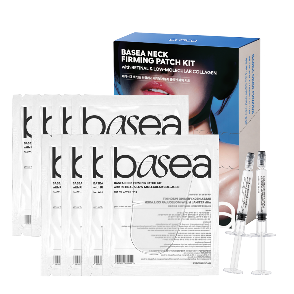 BASEA Neck Firming Patch Kit with Retinal & Low-Molecular Collagen
