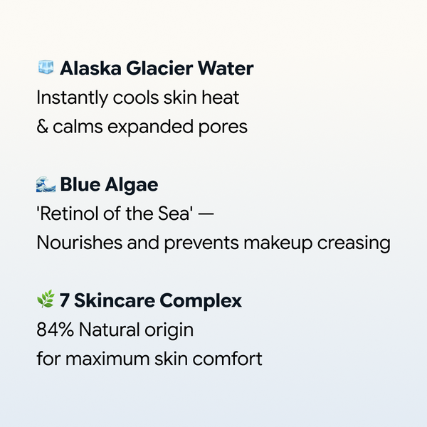 BASEA Pore Blur Alaska Glacier Water Prep Primer