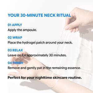 BASEA Neck Firming Patch Kit with Retinal & Low-Molecular Collagen