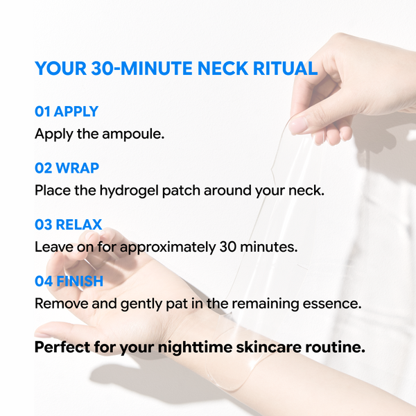 BASEA Neck Firming Patch Kit with Retinal & Low-Molecular Collagen