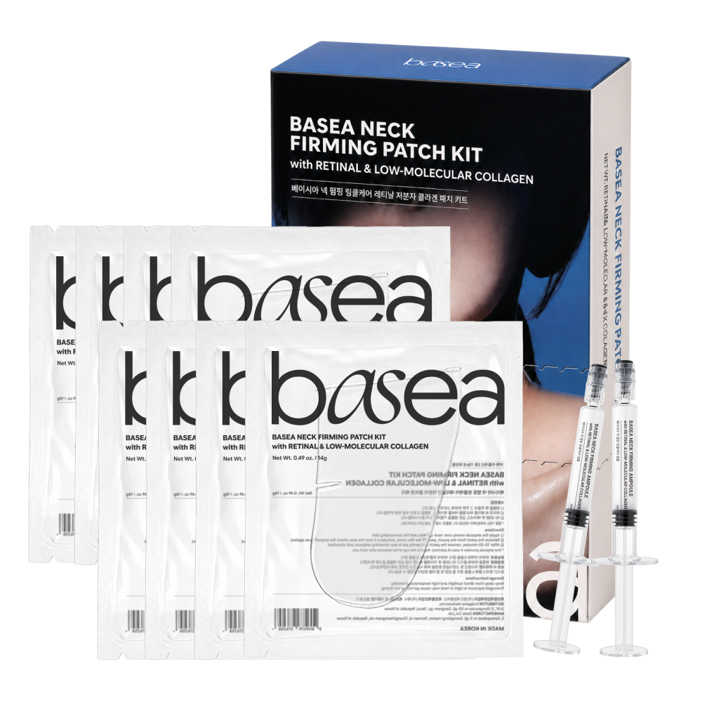 BASEA Neck Firming Patch Kit with Retinal & Low-Molecular Collagen